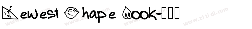 Newest Shape Book字体转换